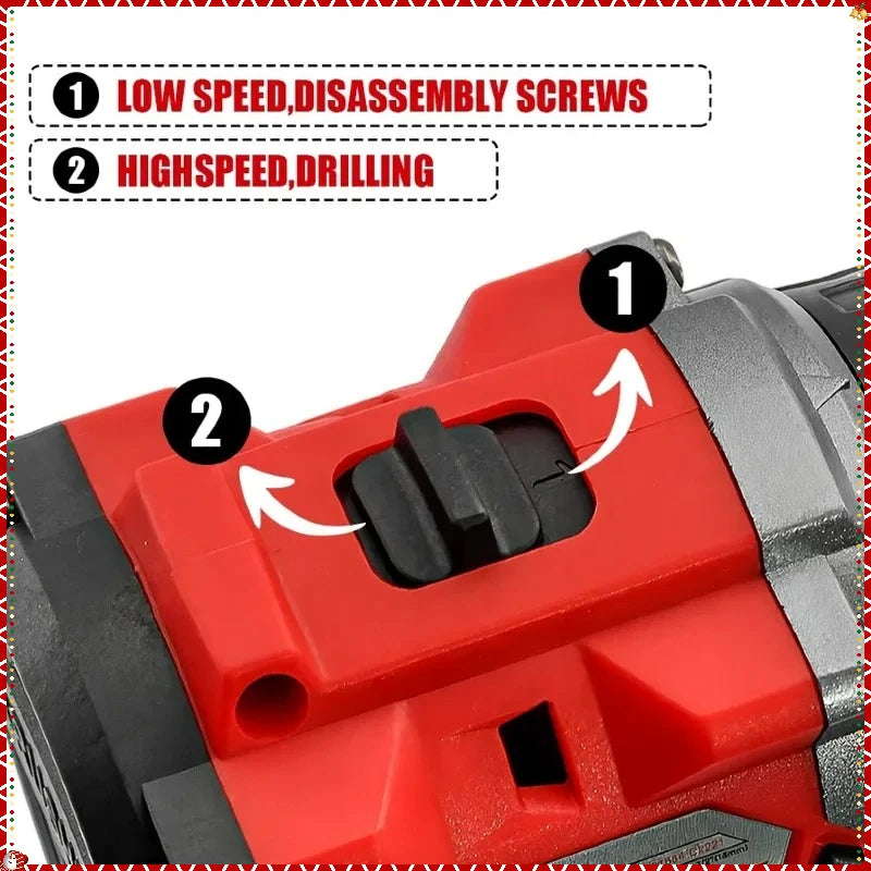 Cordless Brushless Impact Drill 150Nm 10mm Chuck