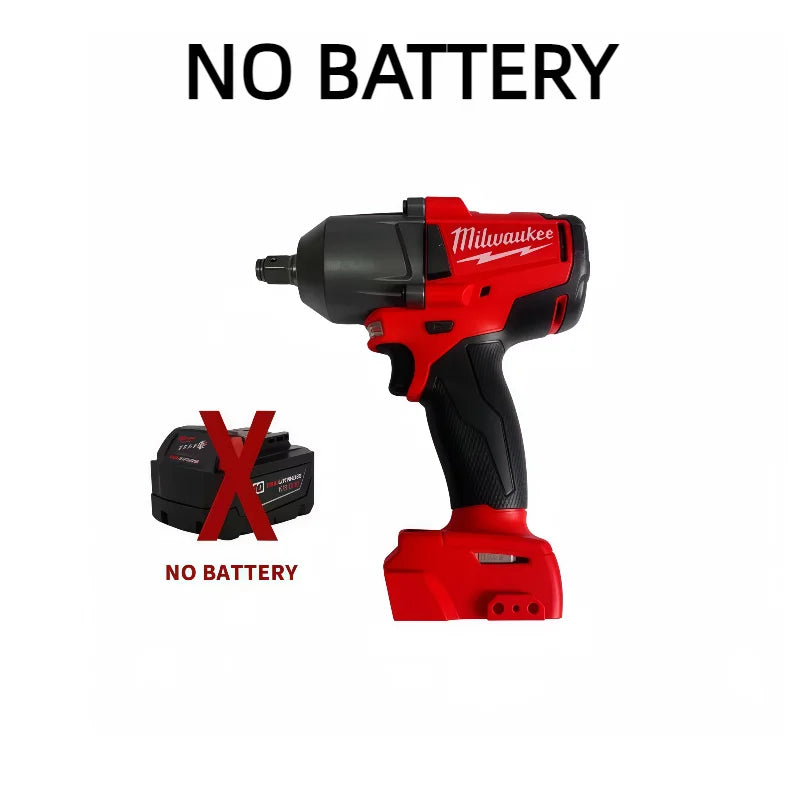 Cordless Brushless Impact Wrench 18V 1/2" Drive 1300Nm
