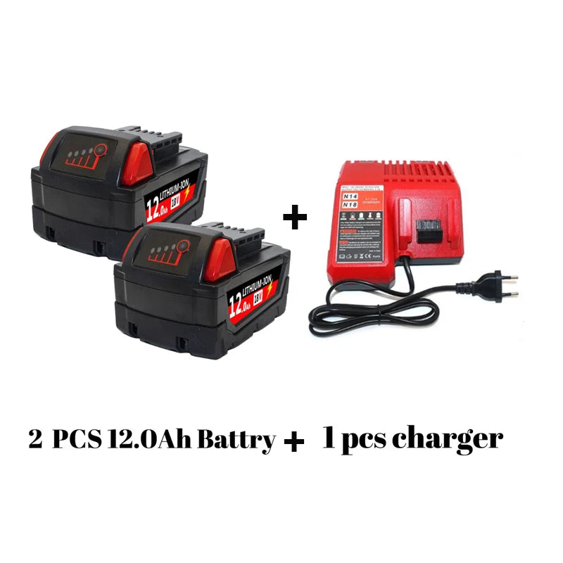 Replacement 18V Li-Ion Battery for Milwaukee M18 Tools