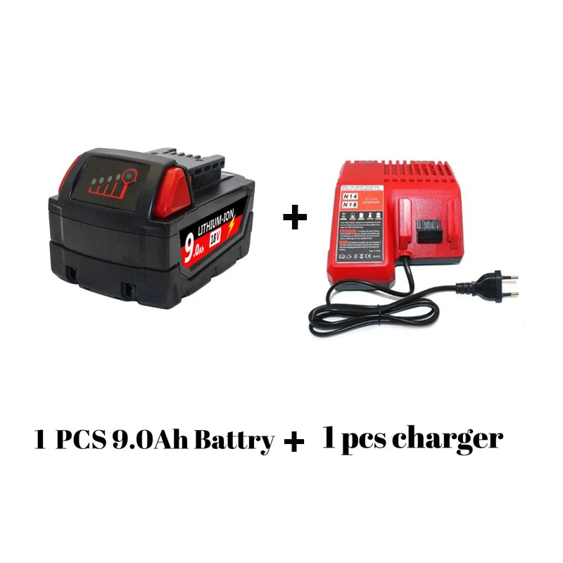 Replacement 18V Li-Ion Battery for Milwaukee M18 Tools