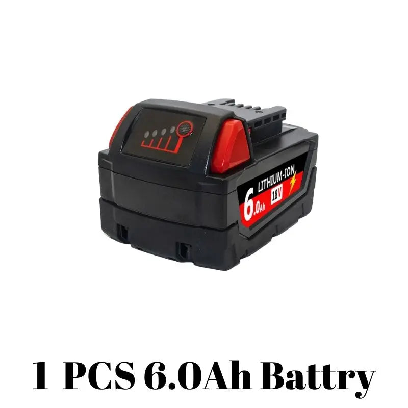 Replacement 18V Li-Ion Battery for Milwaukee M18 Tools