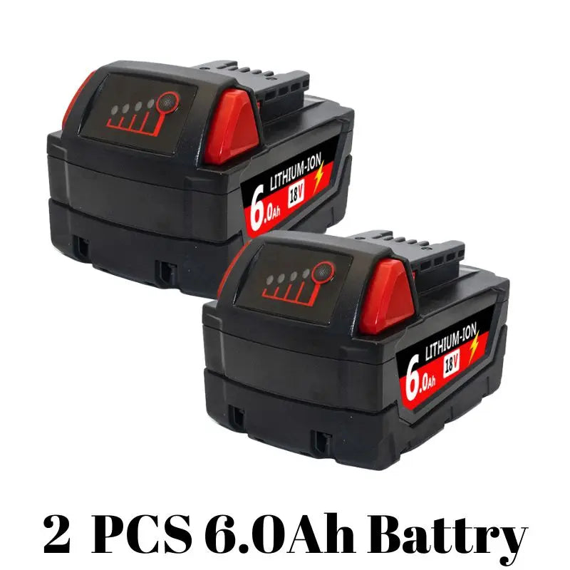Replacement 18V Li-Ion Battery for Milwaukee M18 Tools